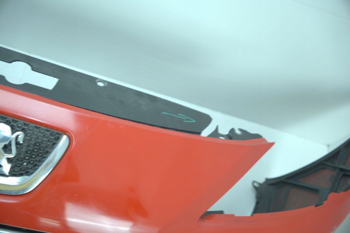 фото №6, Бампер перед передний peugeot 207 sport 06-09r kkn