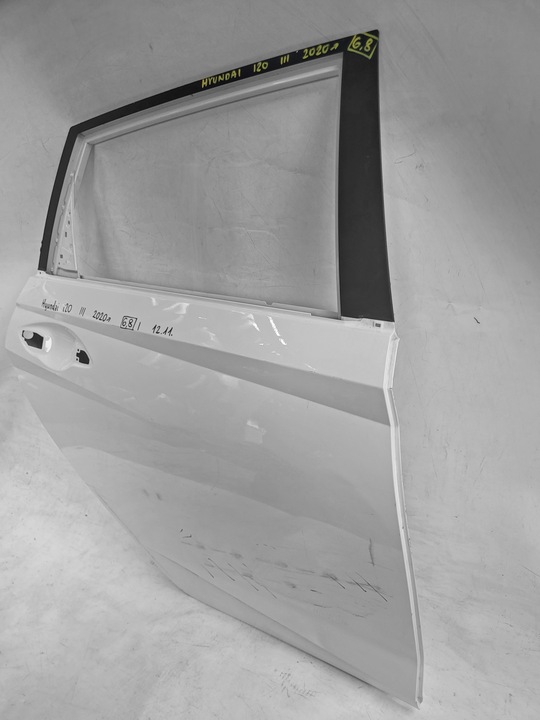 фото №3, Дверь правые зад задние hyundai i20 2020-