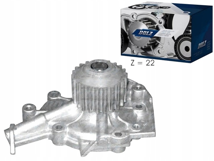 фото №1, Dold214 насос воды daewoo chevrolet daewoo