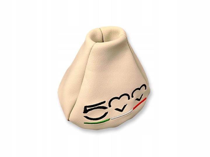 фото №11, Шкіряний чохол важіль перемикання передач зміни коробки передач fiat 500