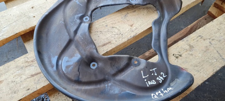 фото №11, Q7 4m ii захист диск гальмівної лівий зад 4m0615611c