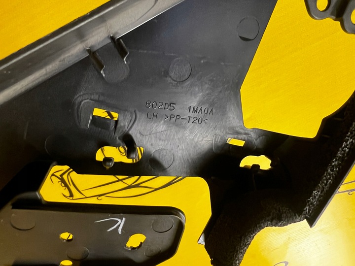 фото №6, Планка рамка стёкла дверь перед правая правые infiniti m25 m35 m37 m45 m56 q70