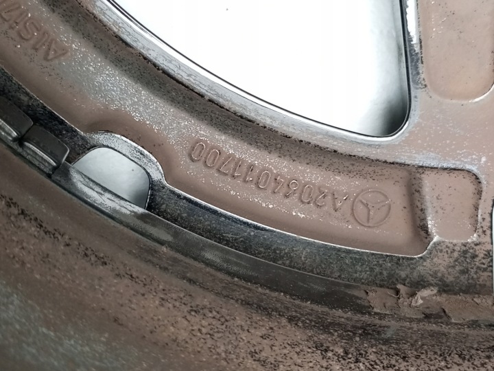 фото №15, Mercedes w206 amg алюминиевый диск 7.5" x 18" 5x112 et 40 a2064011700 ÷