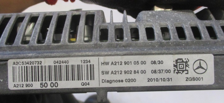 фото №6, Экран дисплей навигации mercedes w212 a2129005000