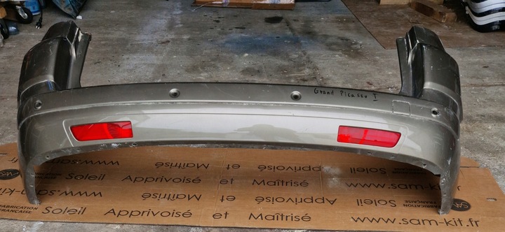 фото №8, Citroen c4 i grand picasso бампер зад pdc