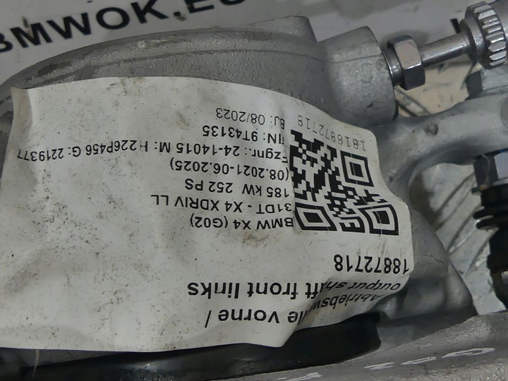 фото №11, Bmw g01 g02 g20 g42 супорт гальмівний przódlewy правий 6882253 6882254