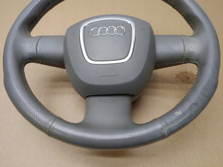 фото №5, Кермо + подушка безпеки шкіряний s-line sline audi a4 b7 роки 2004-2008