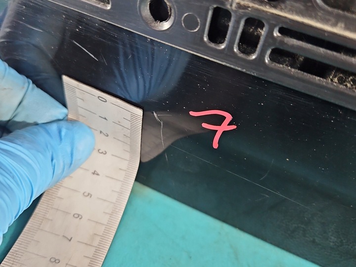 фото №9, Кришка скло багажника зад citroen c4 grand picasso i 06-13 чорний exy