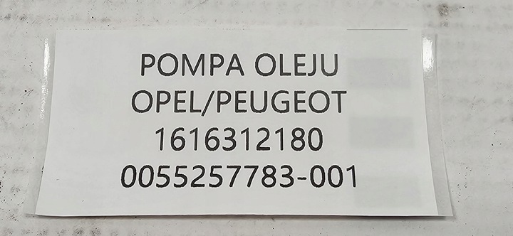 фото №9, Нова org насос масла opel / peugeot / citroen 1.3 hdi - 1616312180