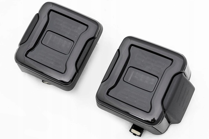 фото №11, Jeep wrangler jl 2018+ лампы задние led версия eu тонированное