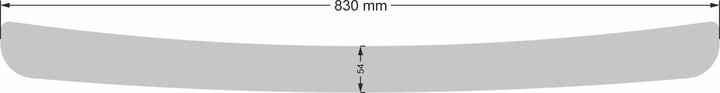 фото №8, Планка na бампер toyota yaris ii 3/5d 2005-2011
