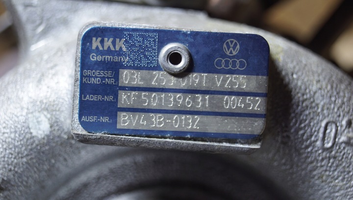 фото №10, Турбонагнітач vw passat b6 03l253019t
