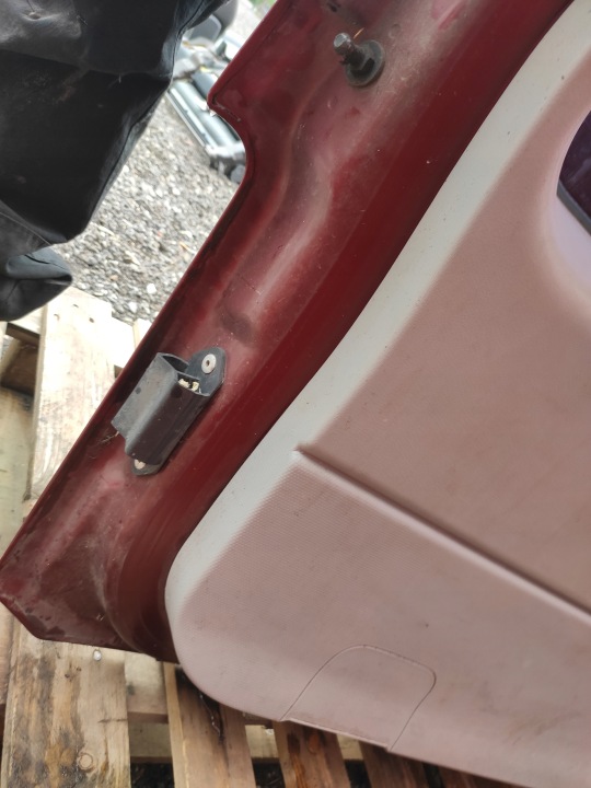 фото №14, Jeep cherokee liberty kk 07-12 крышка зад багажника красная bdb w цвет