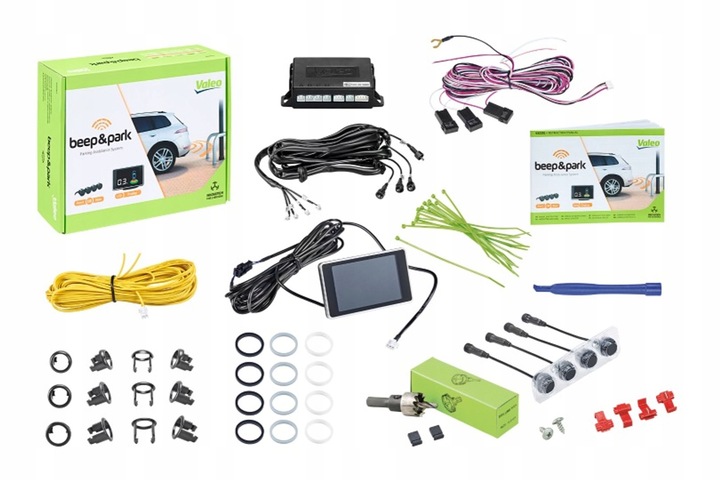 фото №1, Набір паркування зад 4 датчики з дисплей lcd