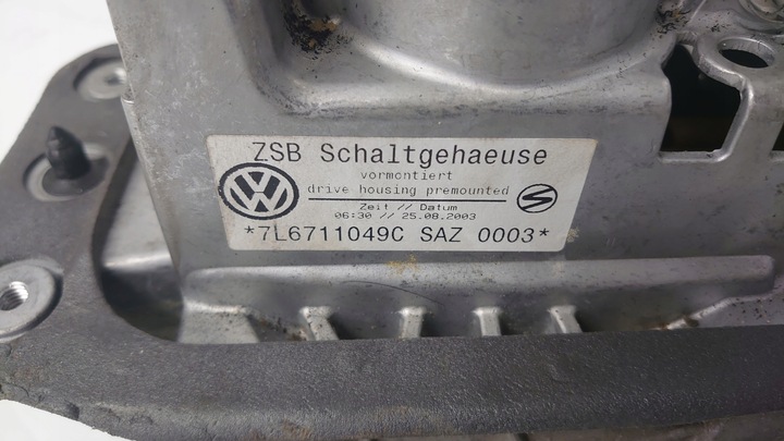 фото №9, Vw touareg i 7l механізм вибірник зміни коробки передач 7l6711049c 7l0711566a