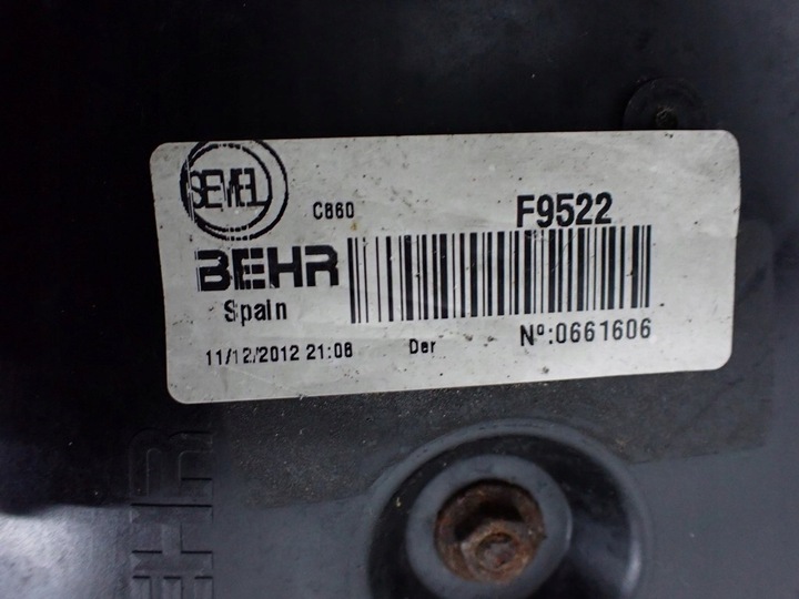 фото №6, Корпус вентилятора вентилятор jumper boxer рестайлінг 19r