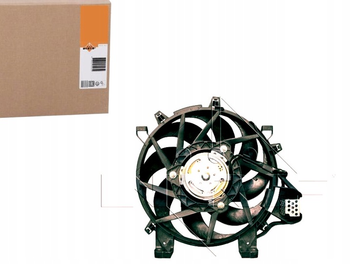 фото №1, Nrf вентилятор радіатор opel corso, combo 11 01-