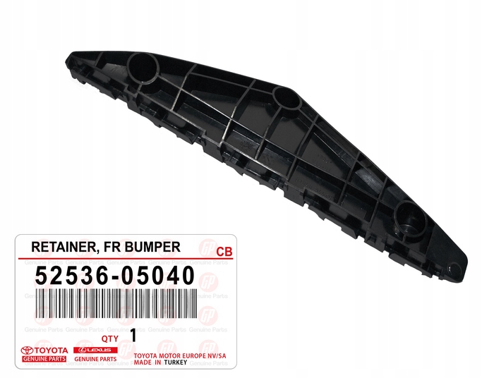 фото №1, Toyota avensis t27 08-15 ковзун бампера перед лівий 5253605040 оригінал