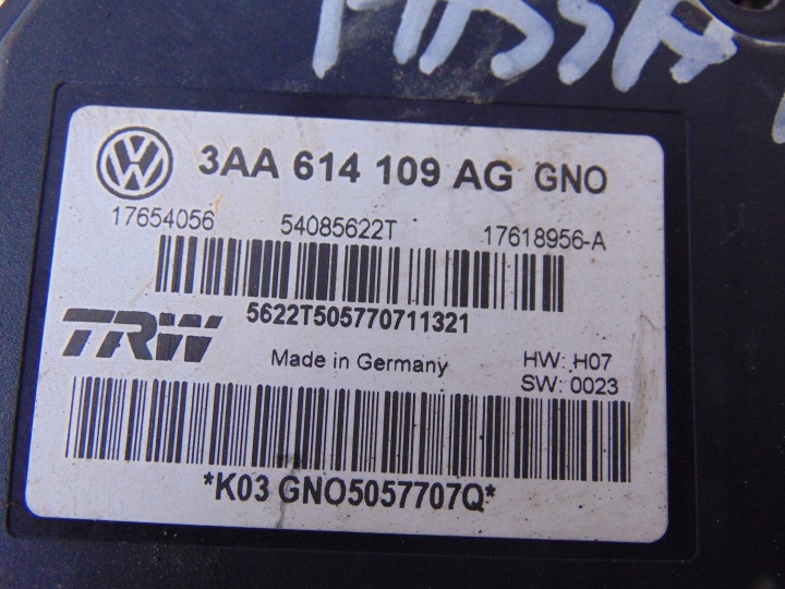 фото №8, Блок управления abs vw volkswagen passat b7 1.6 tdi 3aa614109ag европа