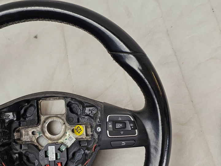 фото №5, Руль кожа мультифункция переключатель vw touran ii tiguan i 1t0419091ac