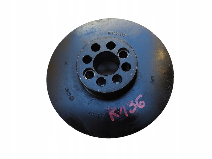 фото №1, K136 колесо ременное audi r8 4.2 fsi 079105253c