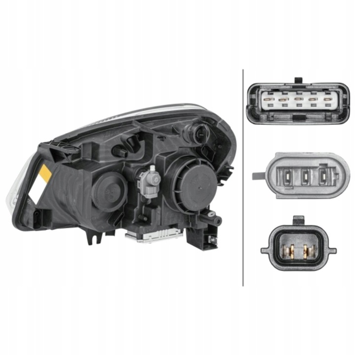 фото №2, Лампа qashqai i qashqai +2 i 06-10 фара правий