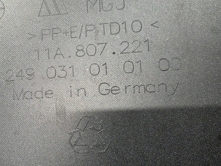 фото №9, Бампер перед переднее vw id.4 + жгут pdc 11a971095an 11a807221