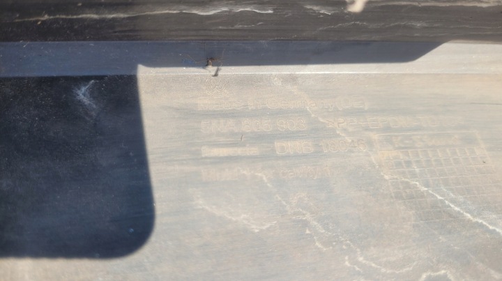 фото №11, Vw tiguan ii спойлер накладка бампера перед 5na805903 // 2178