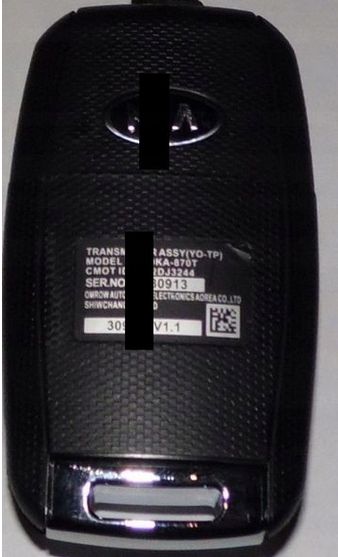 фото №6, Kia ceed optima sportage rio ключ корпус 4p