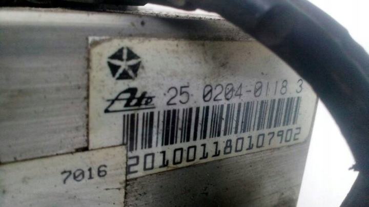 фото №9, Блок управления abs chrysler voyager iii 25.0946-0103.3