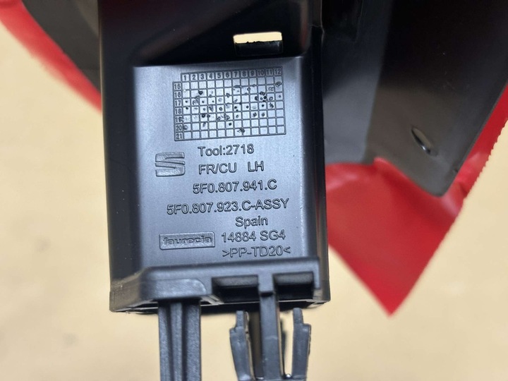 фото №4, Держатель омывателя фара левый перед seat leon 5f0807923c