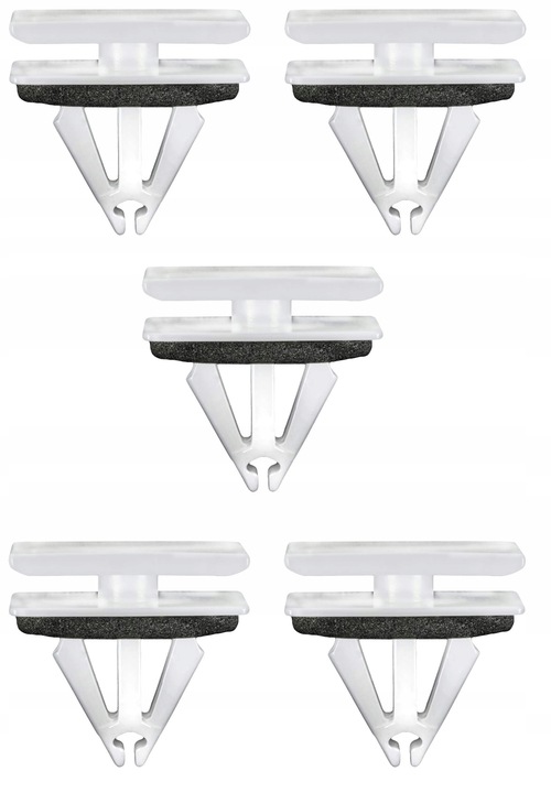 фото №1, 5x кліпса планки порога підкрилки opel crossland x