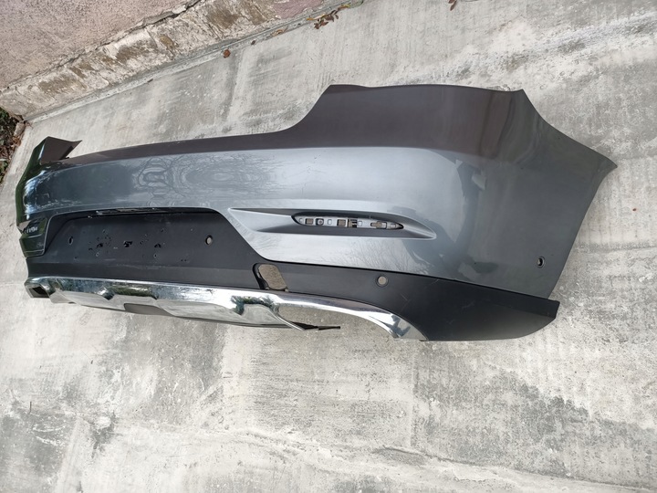 фото №10, Mercedes gle w292 a2928850025 бампер зад a2928850125 + диффузор + хромированные элементы