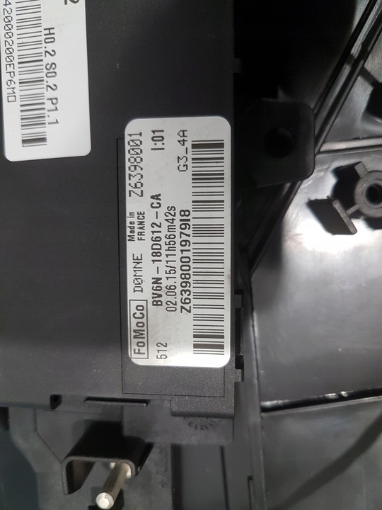 фото №10, Ford focus mk3 рестайлінг 1.5 tdci обігрівач комплектна f1f1-19b555-ab