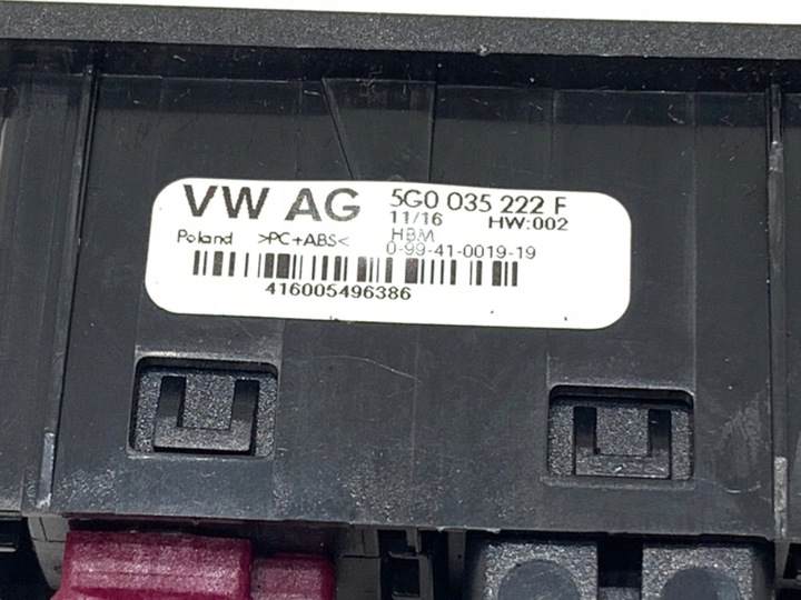 фото №3, Гнездо usb vw passat b8 5g0035222f