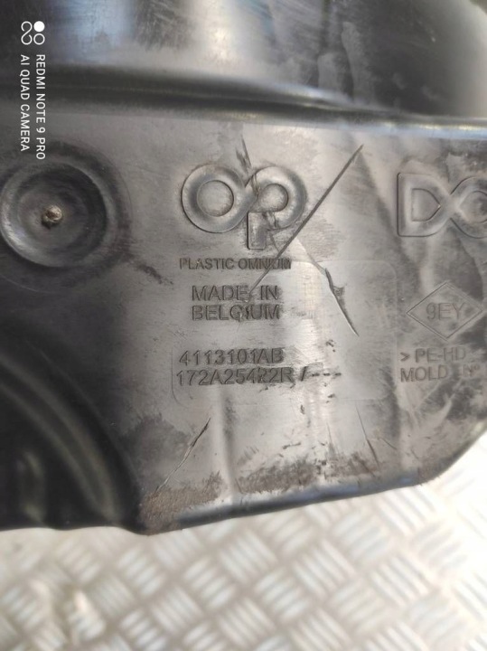 фото №8, Бак adblue renault kangoo ii mercedes citan w415 1.5 dci 172a25422r