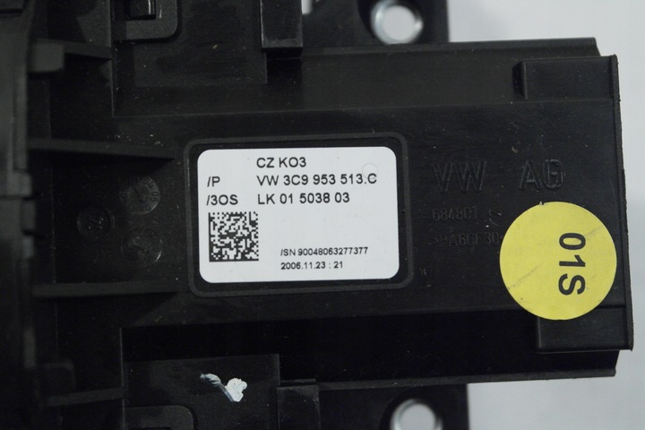 фото №5, Vw skoda seat перемикач комбінований стрічка 3c9953513c 3c9953507ah 3c0959653b