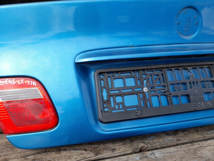 фото №9, Bmw seria 3 e46 купе кришка багажника зад задня