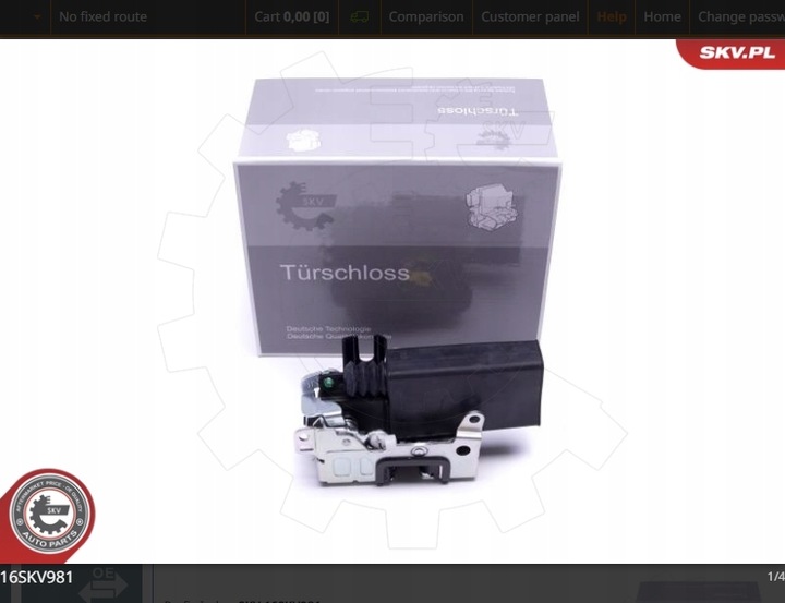 фото №2, Замок двері переднє лівий dacia duster