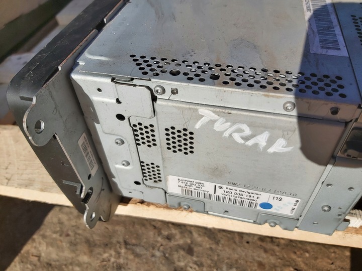 фото №6, Vw touran i радио радиопроигрыватель cd 1k0035191e