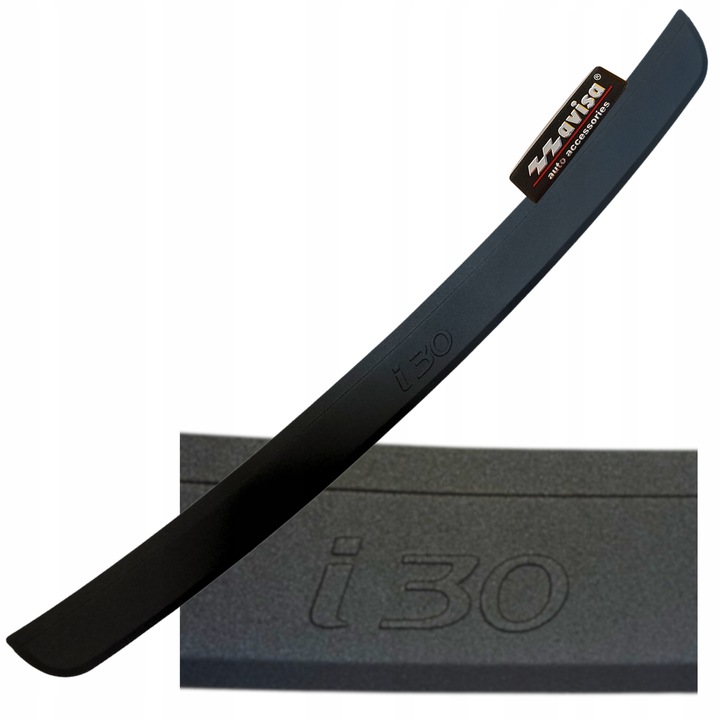 фото №1, Планка захисна багажника бампера наклейка накладка чорна i30 avi3035601p