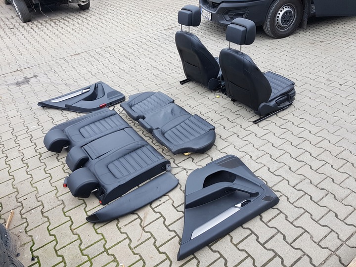 фото №10, Vw passat b7 sedan сидіння шкіряні диван