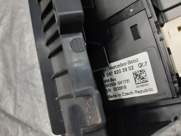 фото №6, Гнездо port вход usb типа c mercedes glb x247