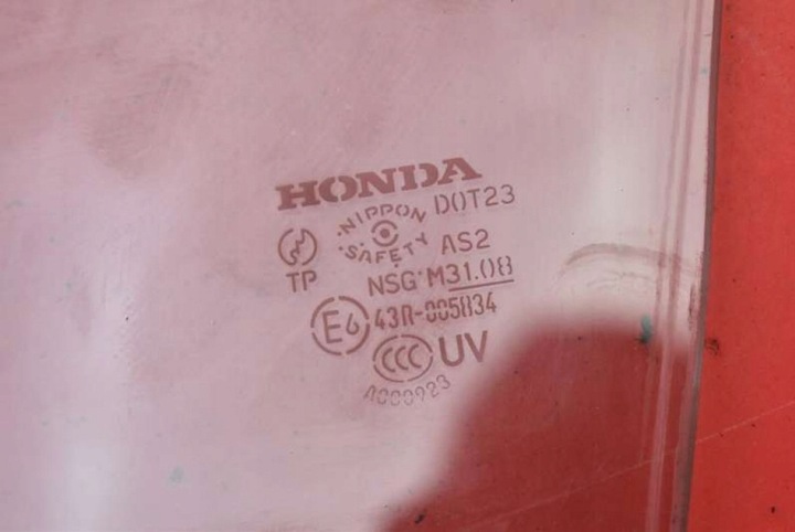 фото №6, Скло бокова права зад задня honda civic 8 viii sedan 05-08