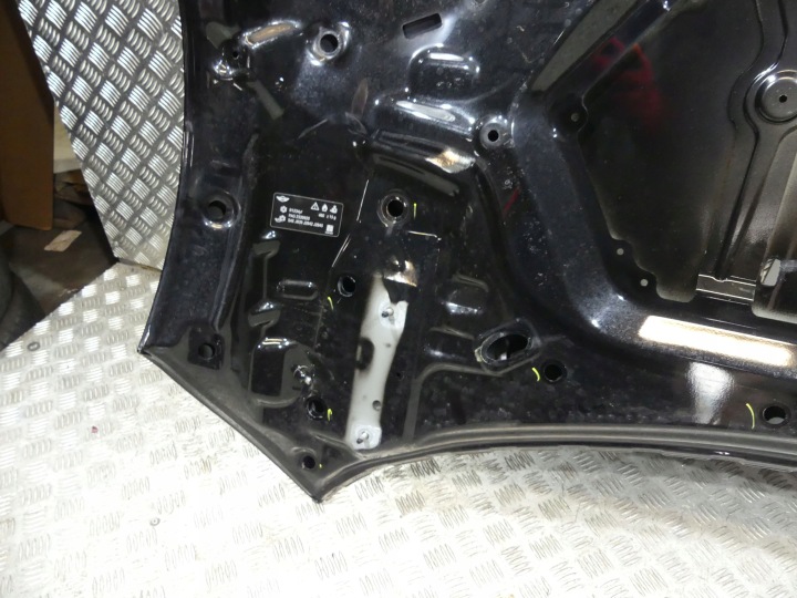 фото №13, Mini f55 f56 f57 капот кришка двигуна чорна оригінал