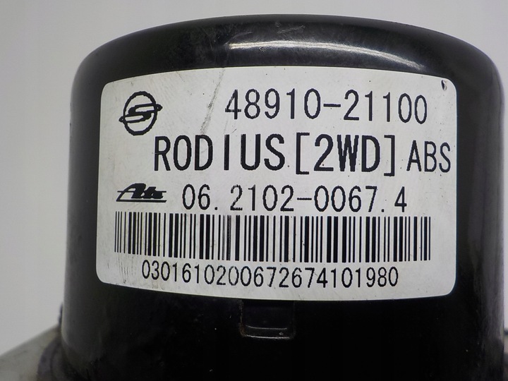 фото №8, Ssangyong rodius насос abs 48910-21100 06.2102-0067.4 06.2109-0333.3