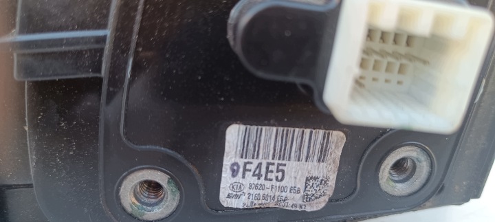 фото №8, 87620-f1100 kia sportage iv 2015-2021 зеркало правое внешние 8pin oem номер