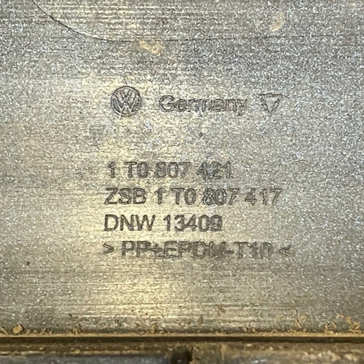 фото №12, Volkswagen touran i 2008 бампер задний