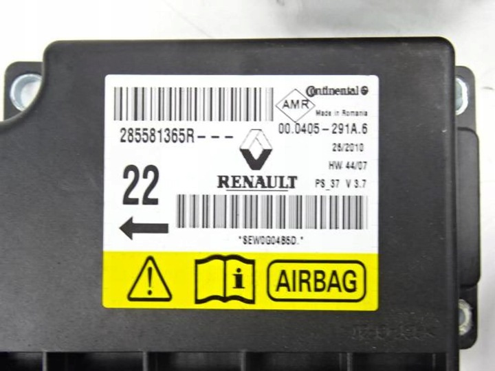 фото №9, Подушки ремені kpl. renault megane iii