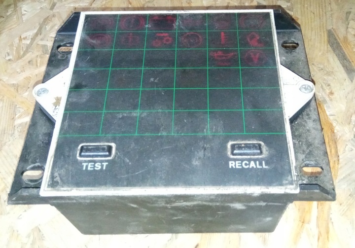 фото №1, Дисплей номерний знак daf ati 95